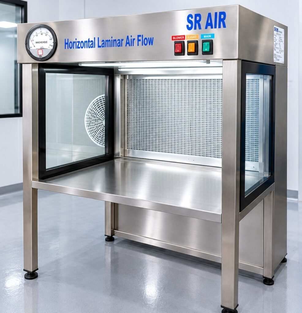 Horizontal Laminar Flow Cabinet for Cleanroom and Laboratory Applications