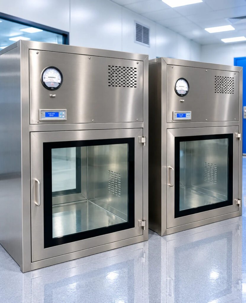FLP Flameproof Dynamic Pass Box for Cleanroom Material Transfer