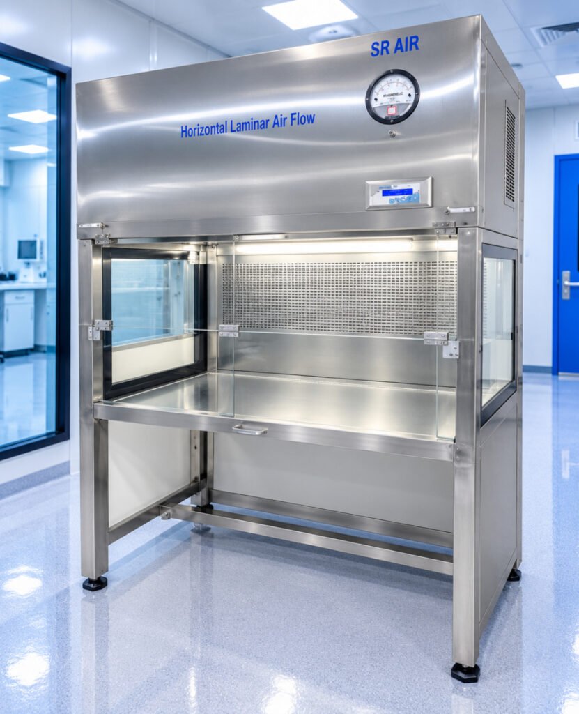 Vertical Laminar Air Flow Cabinet for Cleanroom and Laboratory Applications
