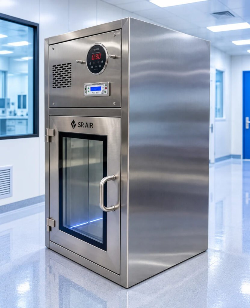SS Dynamic Pass Box Standard for Cleanroom Material Transfer