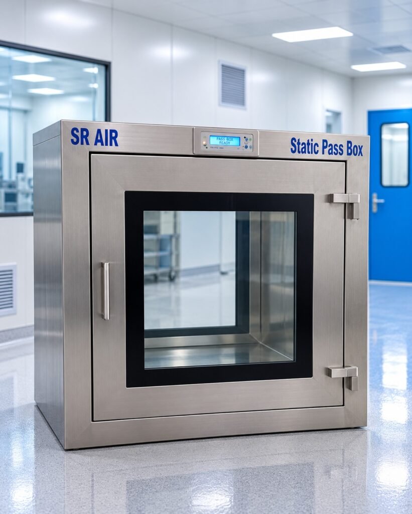 Industrial Static Pass Box for Controlled Material Transfer