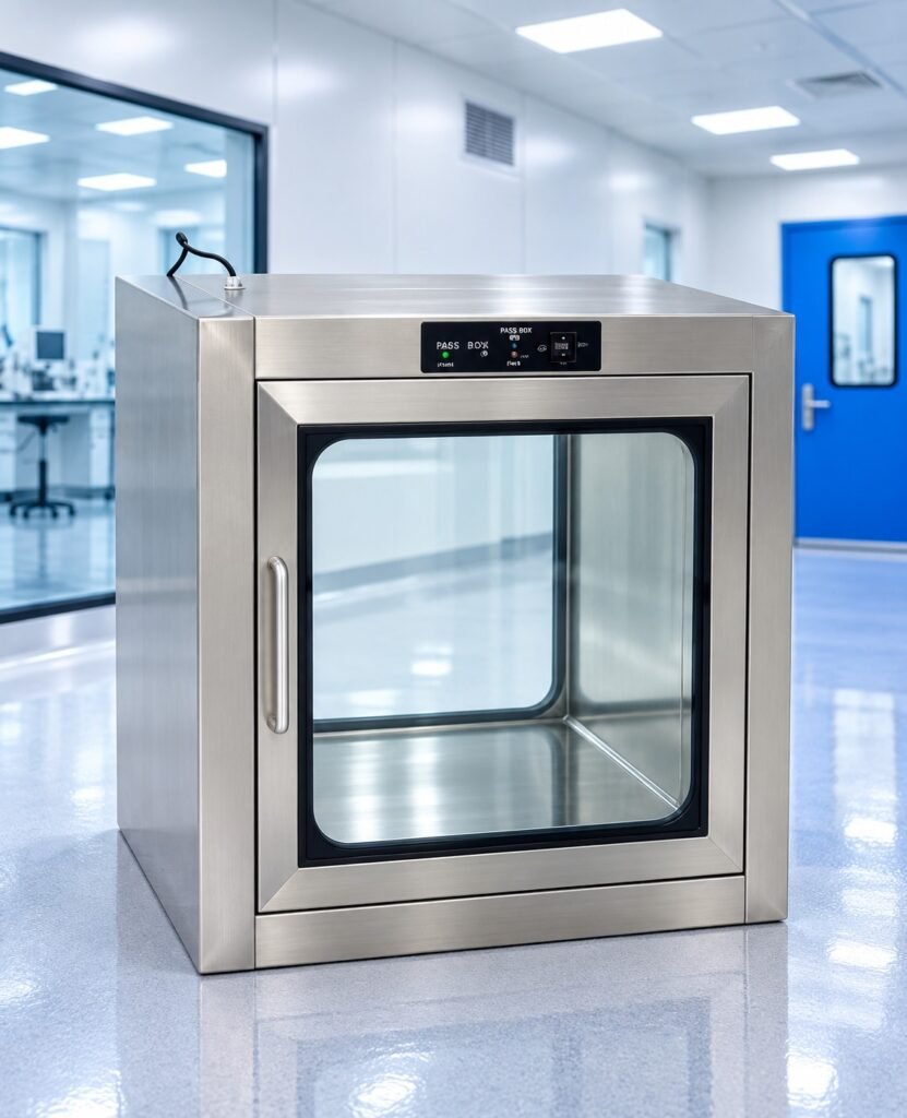 Stainless Steel Static Hatch Box for Cleanroom Material Transfer