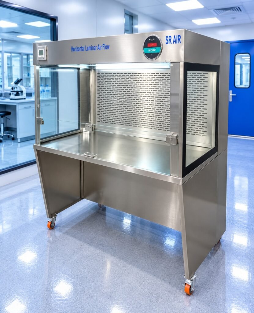 Portable Laminar Flow Cabinet for Laboratory and Cleanroom Applications
