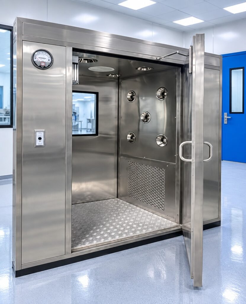 SS Pass Box Standard for Cleanroom Material Transfer