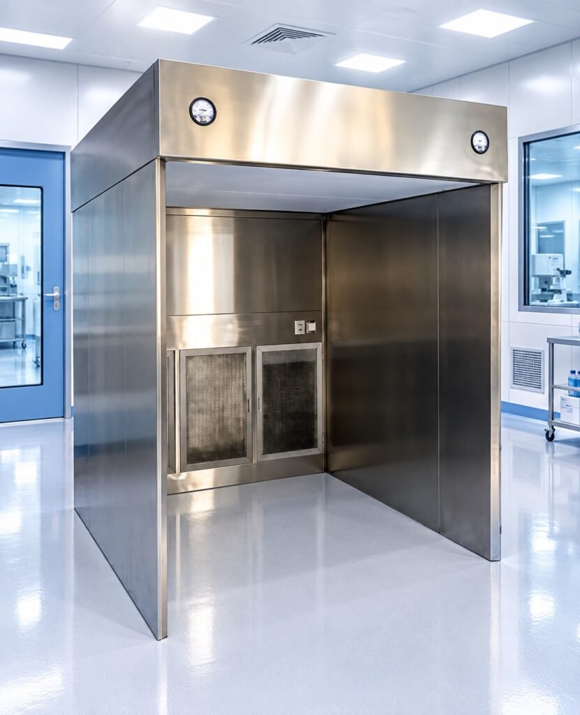 Dispensing Sampling Booth for Pharmaceutical Powder Handling